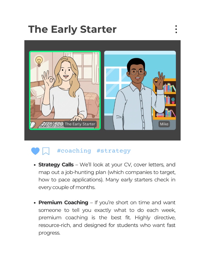 The-Early-Starter-2-1 Students Interview Coaching